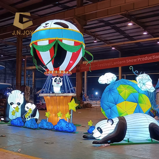 Linterna tradicional china del barco del dragón de la tela de la decoración del festival de Año Nuevo