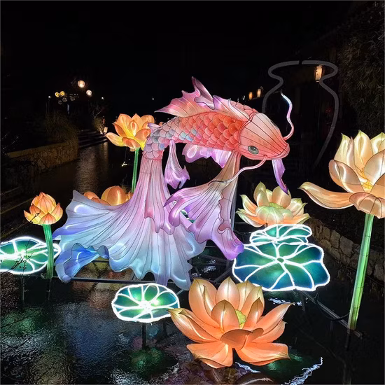 Linterna de dragón chino vívida con decoración de festival chino más nueva de 2022