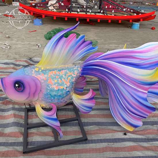 Espectáculo gigante al aire libre Festival de primavera chino Luces Linterna